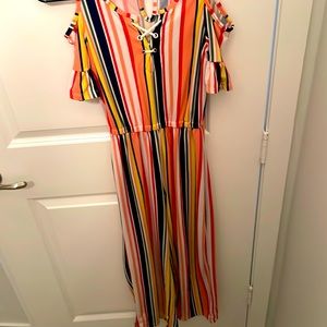 multi colored jumper